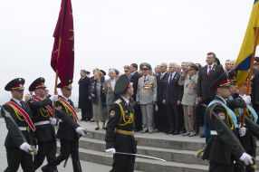 Soldiers of company of the honoured guard