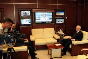 Nikolay Azarov and Saad Al-Mahmoud