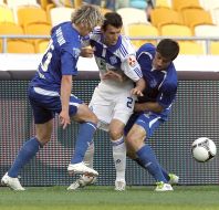 Danilo da Silva, Anton Shinder and Maksim Kalinichenko