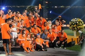 FC "Shakhter" (Donetsk) champion of Ukrainian Premier League football