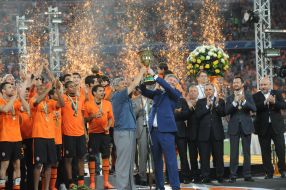 FC "Shakhter" (Donetsk) champion of Ukrainian Premier League football