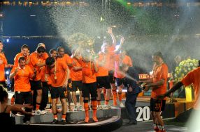 FC "Shakhter" (Donetsk) champion of Ukrainian Premier League football