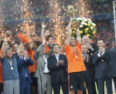 FC "Shakhter" (Donetsk) champion of Ukrainian Premier League football