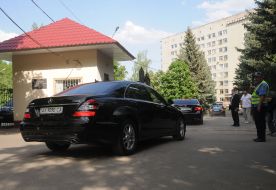 Cortege of President of Lithuanian Republic