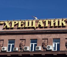 Man on the roof of building