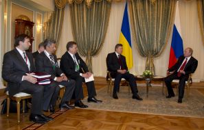 Meeting of  Viktor Yanukovich and Vladiir Putin 