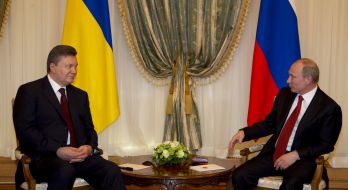 Viktor Yanukovich and Vladiir Putin