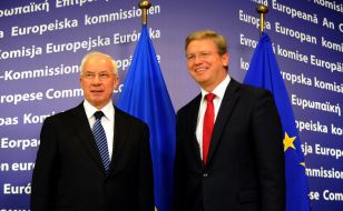 Николай Азаров и Штефан Фюле