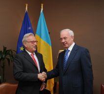 Ханнес Свобода и Николай Азаров 