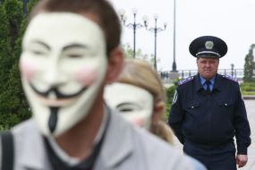 Митинг-протест под стенами Верховной Рады