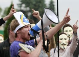 Митинг-протест под стенами Верховной Рады