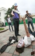 Митинг-протест под стенами Верховной Рады