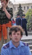 Акция против законопроекта о проведении мирных мероприятий