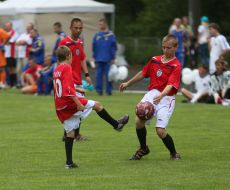 Participants of the VIII Seni Cup 2012 international soccer tournament