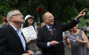 The delegation of the Foreign Affairs Committee of the Parliament of Canada