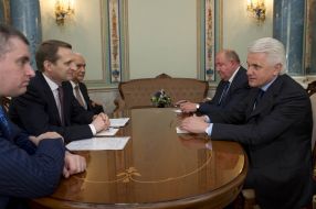 Vladimir Litvin, Valentin Zaychuk and Sergey Naryshkin