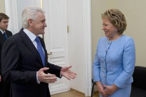 Vladimir Litvin and Valentina Matvienko