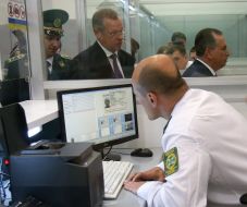 A worker of air-port