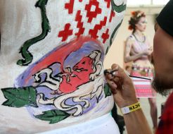 Participant of the festival "Tattoo-Collection-2012"