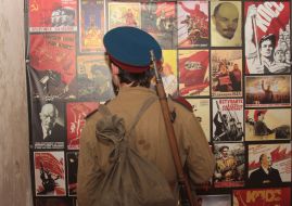 The man in the form of a soldier