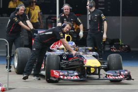 RB7 "Formula 1" racing car