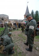 Участники военно-исторического общества 