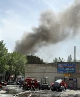 Fire on storage of second hands