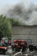 Fire on storage of second hands