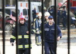 Fire on storage of second hands