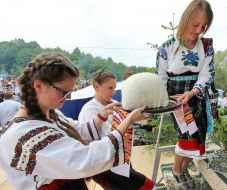 Participants of Krasnoilskaya polonina - 2012 festival