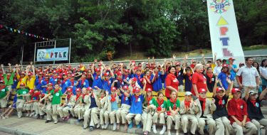 Participants of competition-festival «Talents of having many children family»