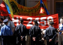 All-Ukrainian action of protest against the new Labour Code