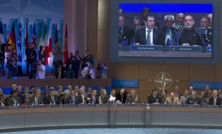 Виктор Янукович на заседании Североатлантического совета НАТО 