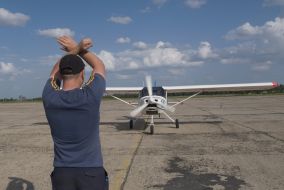 Light aircraft HAZ-30