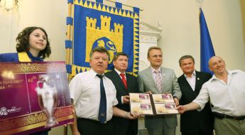 Stepan Yurchishin, Igor Kulchitskiy, Andrey Sadovy and Mikhail Kostyuk