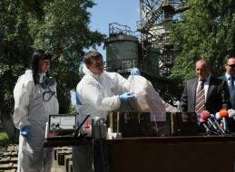 Експерти СБУ проводять експертизу