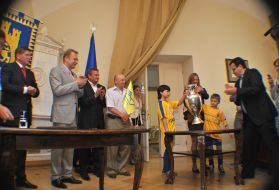 Stepan Yurchishin, Igor Kulchitskiy, Andrey Sadovy and Mikhail Kostyuk