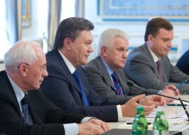 Meeting of President  with guidance and leaders of deputies factions of Ukrainian parliament