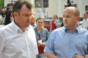 Sergey Melnik and Aleksandr Kizlyar