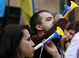Rally in support of the Ukrainian language