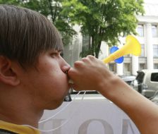 Rally in support of the Ukrainian language