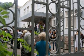 Near the Central District Court of Nikolaev