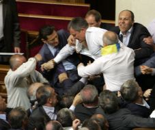 Fight between people's deputies