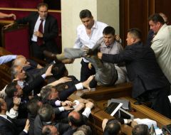 Fight between people's deputies