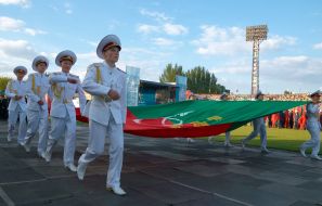 Participants of festive show