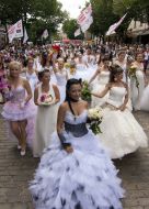 Participants of 4th Parade of brides
