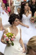 Participants of 4th Parade of brides
