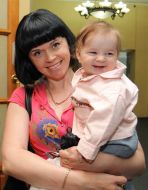 Young mother with baby