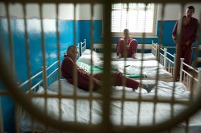 Mental hospital patients in the colony