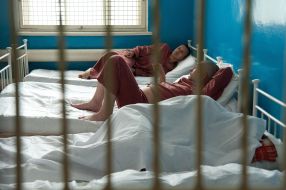 Mental hospital patients in the colony